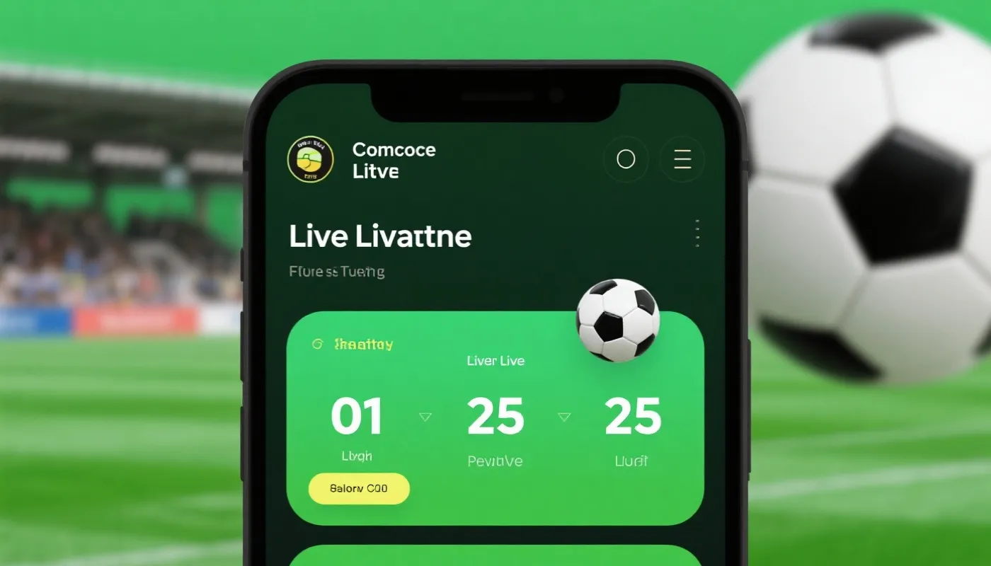 今日赛程与比分界面示意