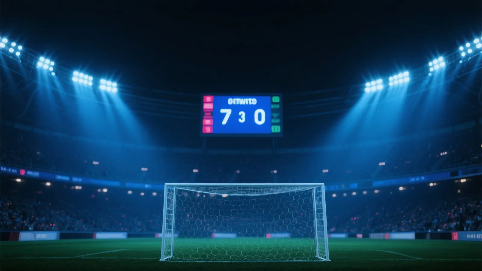 足球赛场氛围